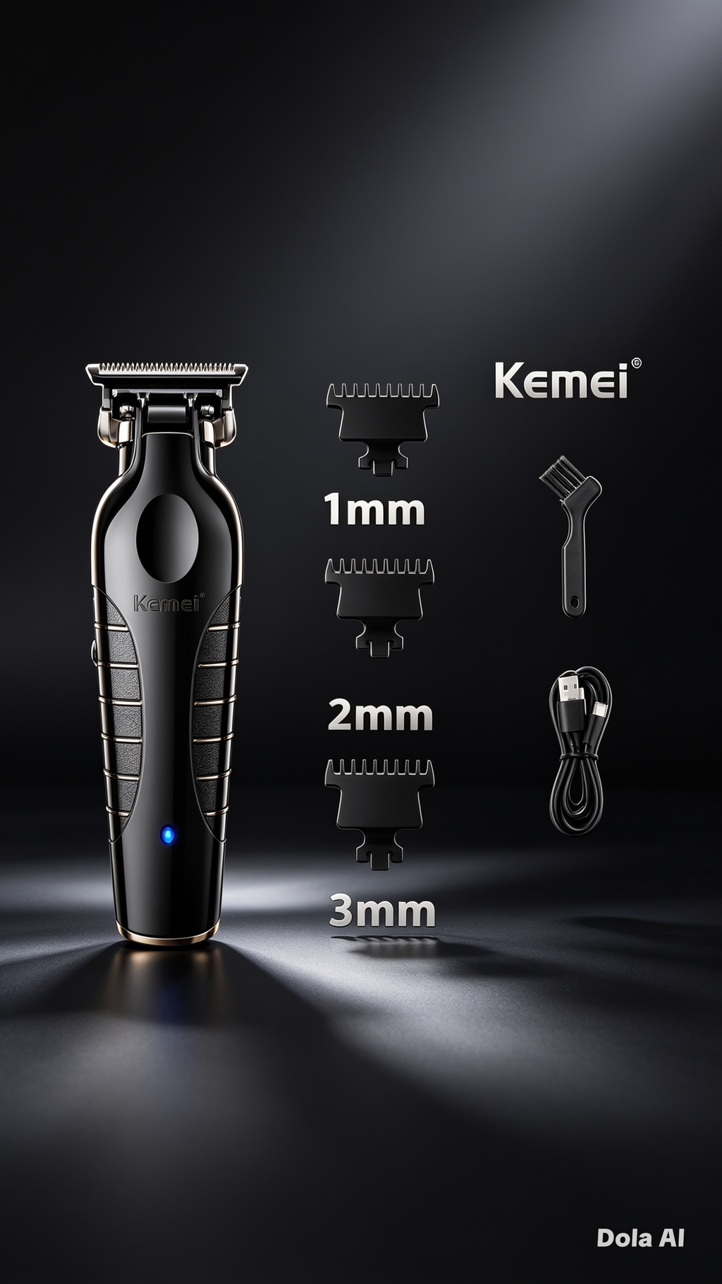 Kemei Professional Hair Clipper Set