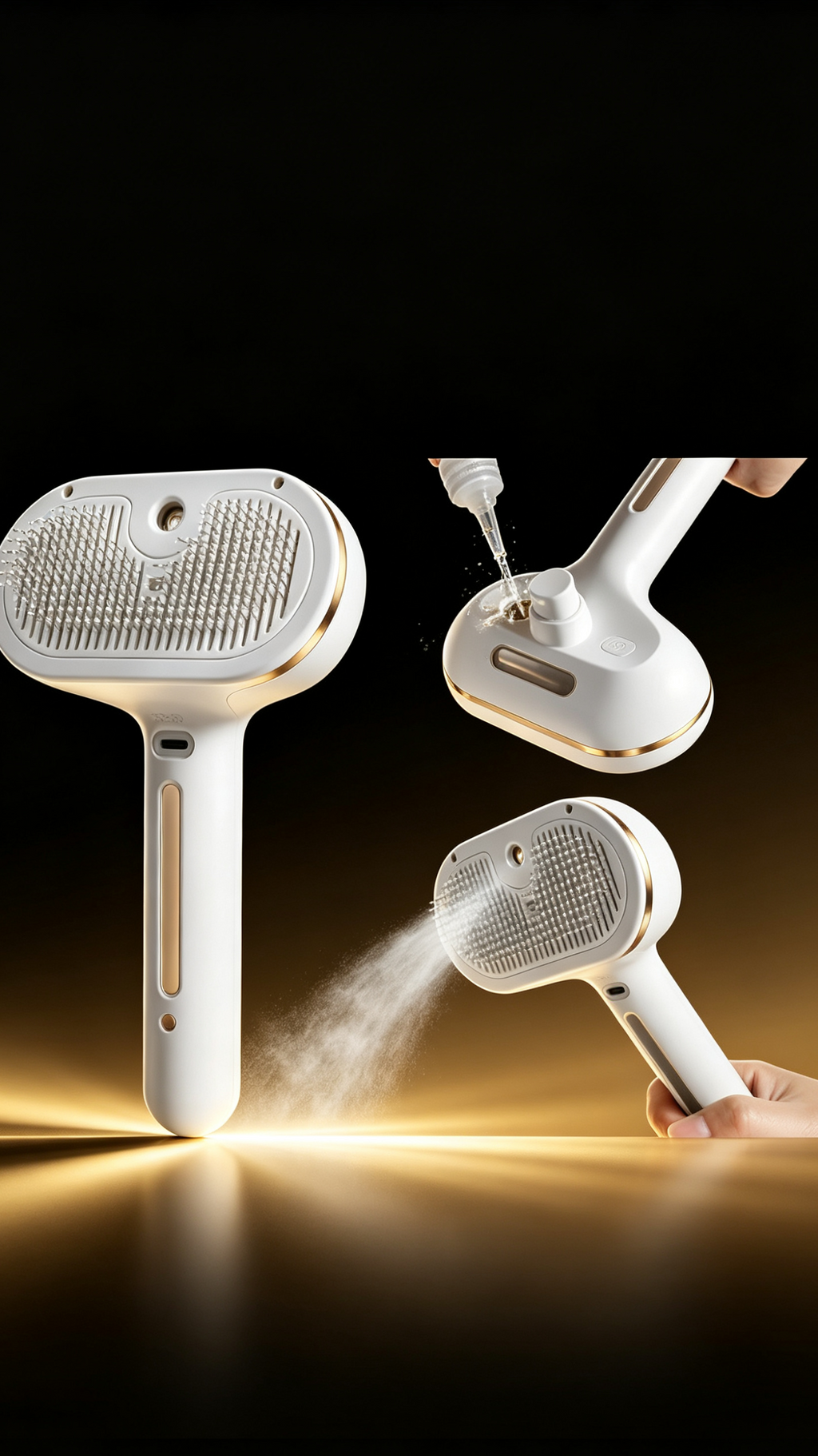 Pet Hair Spray Brush