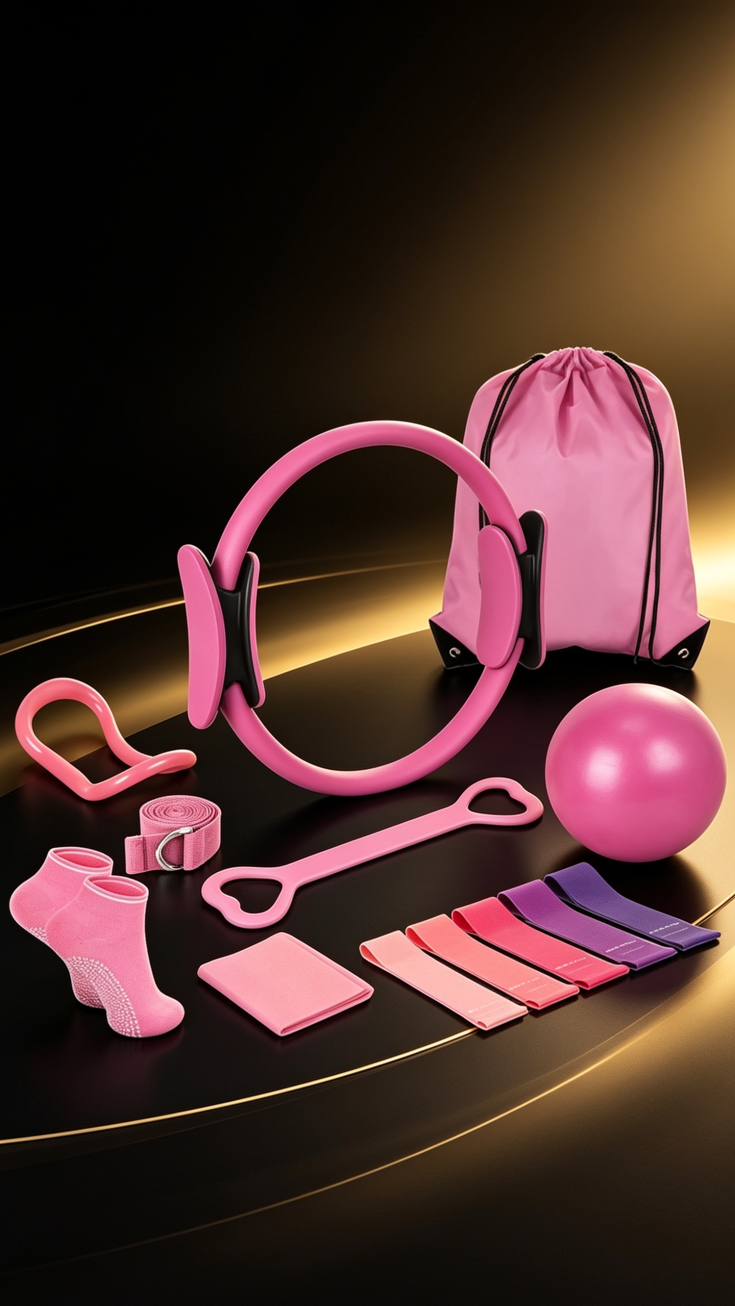 13-Piece Yoga & Pilates Set