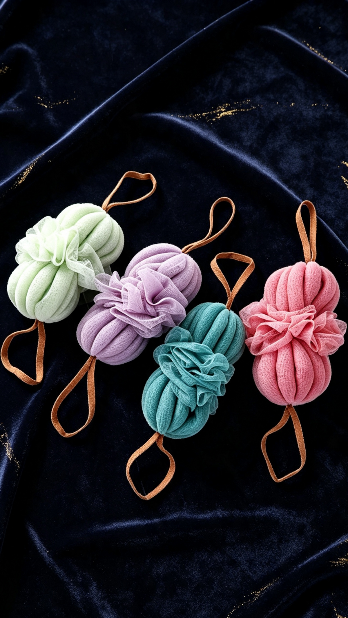 Large Japanese Bath Towel and Exfoliating Bath Ball